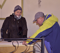 Fotografie z instalace výstavy
