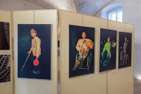 Fotografie z vernisáže výstavy k 30. výročí založení fotoklubu