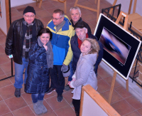Fotografie z instalace výstavy