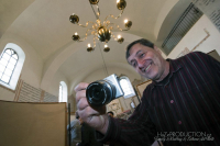 Fotografie z instalace výstavy v Dolních Kounicích