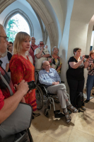 Fotografie z vernisáže výstavy k 30. výročí založení fotoklubu