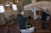 Fotografie z instalace výstavy v Dolních Kounicích