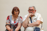 Fotografie z vernisáže výstavy k 30. výročí založení fotoklubu