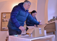 Fotografie z instalace výstavy