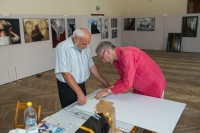 Vernísáž výstavy v Letovicích 2013