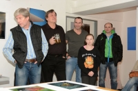 Vernisáž klubové výstavy v kavárně VINNÉ-TÚ POD MONTE BÚ